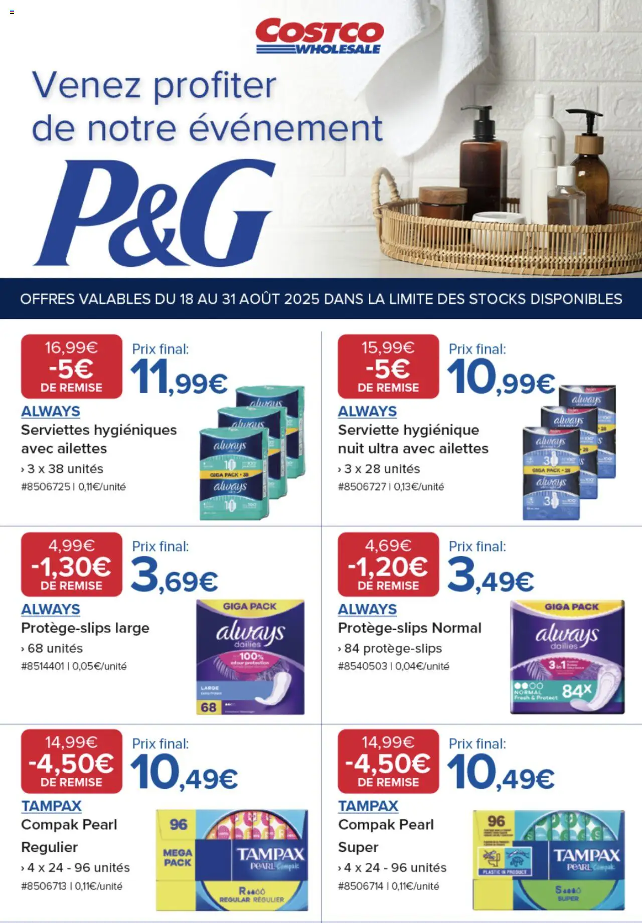 Catalogue: Offres du moment de la boutique Costco valable du 18/08/2025 - Page numéro 1