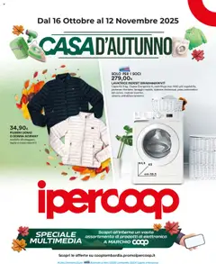 Anteprima dell'opuscolo Volantino Casa d'Autunno Milano dal negozio Ipercoop valido da 16/10/2025