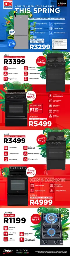 Preview of OK Furniture flyer valid from 12/09/2025