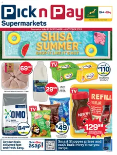 Preview of Pick n Pay flyer valid from 22/09/2025