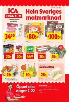 Förhandsgranska reklamblad Sjöbo från butik ICA Kvantum gäller från 03/11/2025