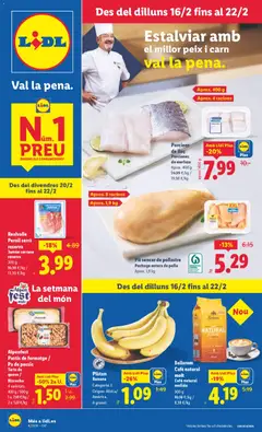 Vista previa del folleto de la tienda Lidl válido desde el 16/02/2026 