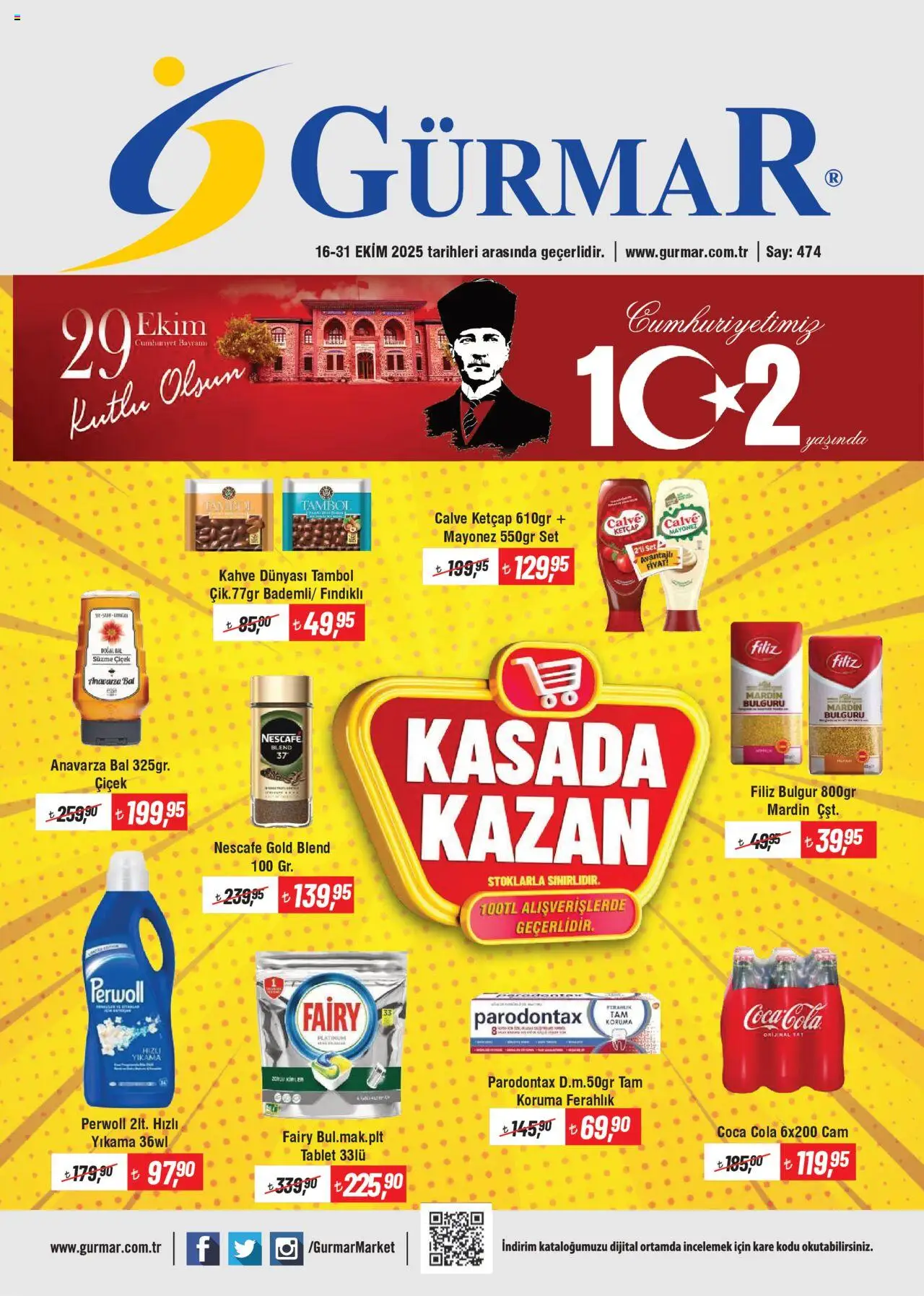 Gürmar Katalog (16 - 31 Ekim 2025) - Sayfa numarası 1