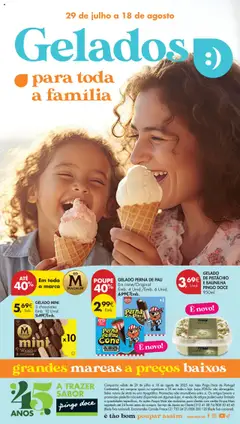 Pré-visualização do folheto da loja Pingo Doce válida a partir de 29/07/2025