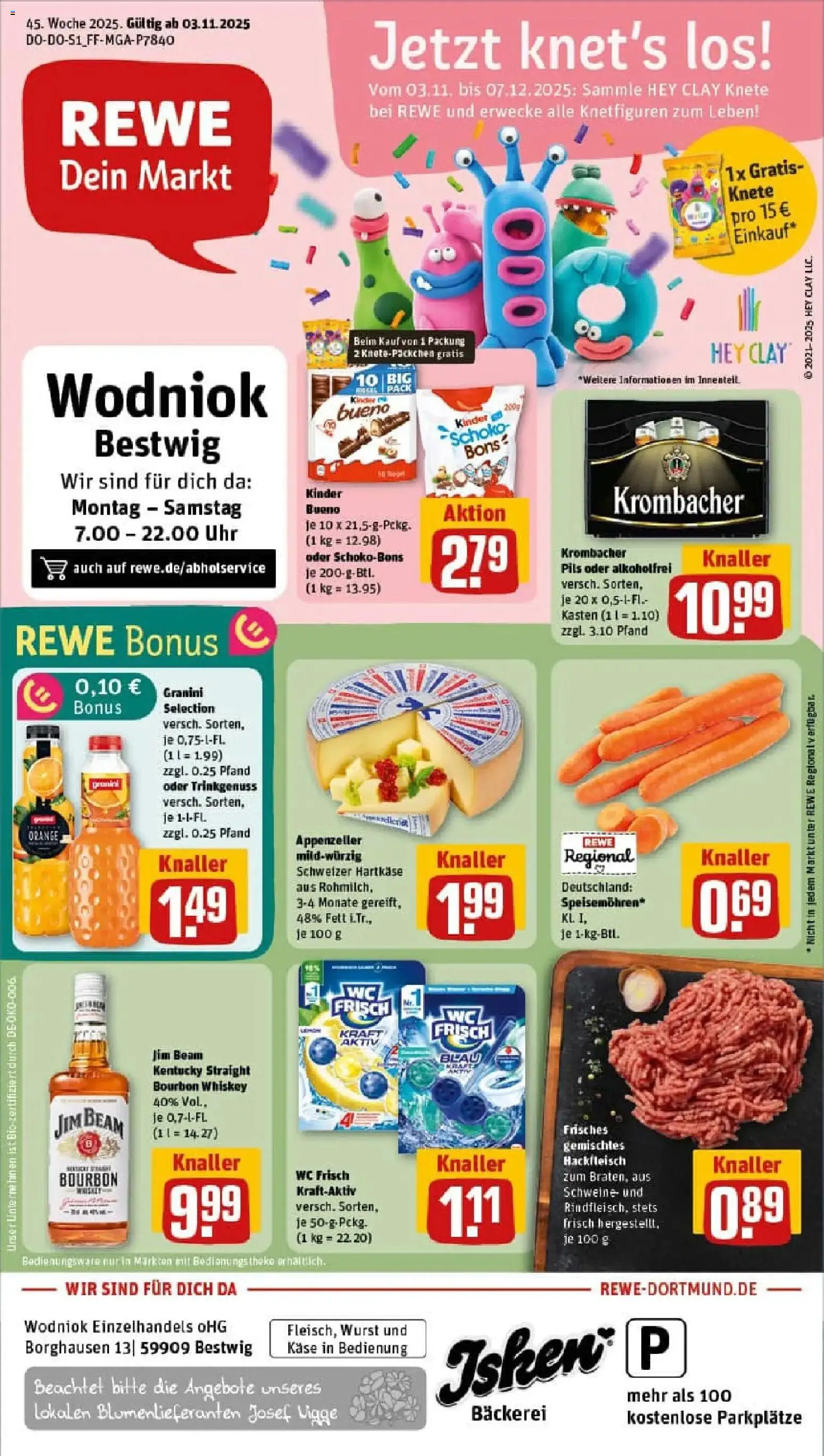 Vorschau von dem Prospekt des Geschäftes Rewe, gültig ab dem 02.11.2025