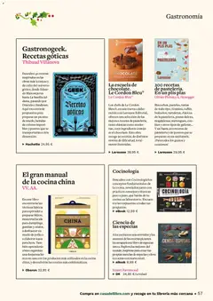 Vista previa del folleto de la tienda Casa del libro válido desde el 01/11/2025 | Página: 57