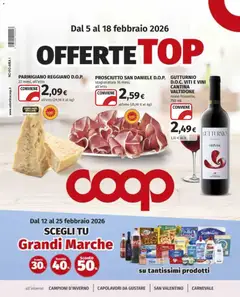 Anteprima dell'opuscolo Volantino Novara dal negozio COOP valido da 05/02/2026