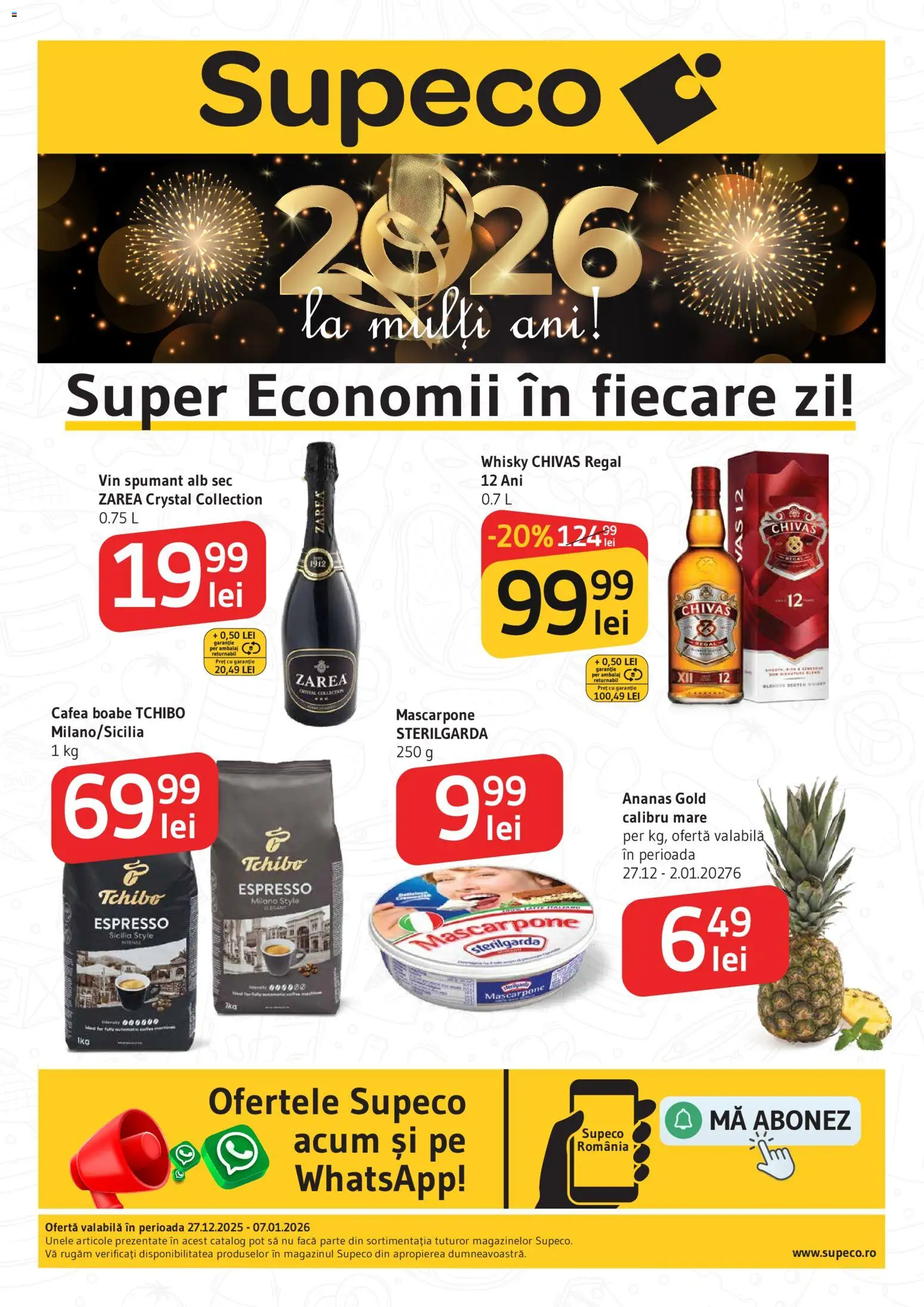 Previzualizarea de cataloage: Supeco Catalog nou valabil de la 27.12.2025