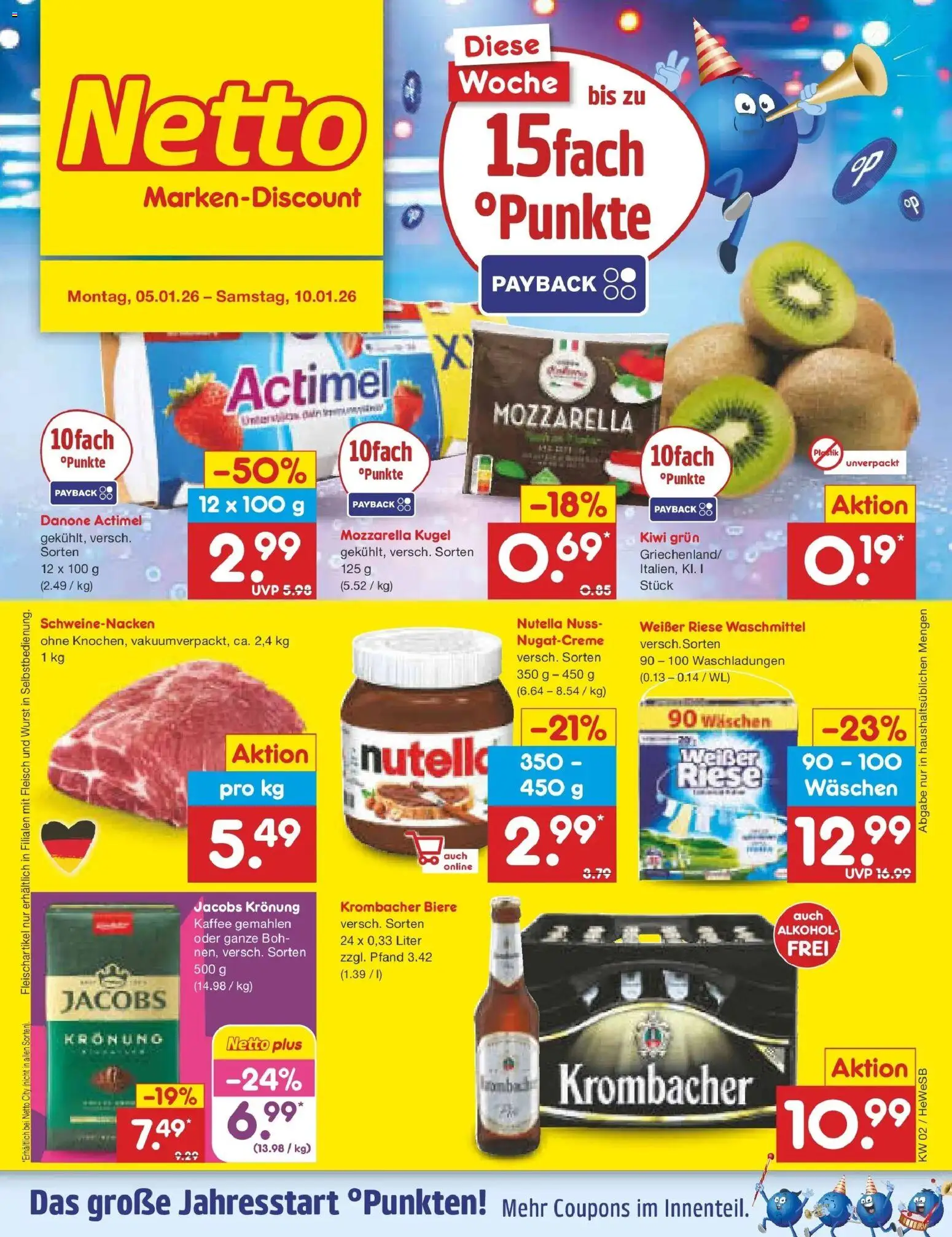 Vorschau von dem Prospekt des Geschäftes Netto Marken-Discount, gültig ab dem 05.01.2026