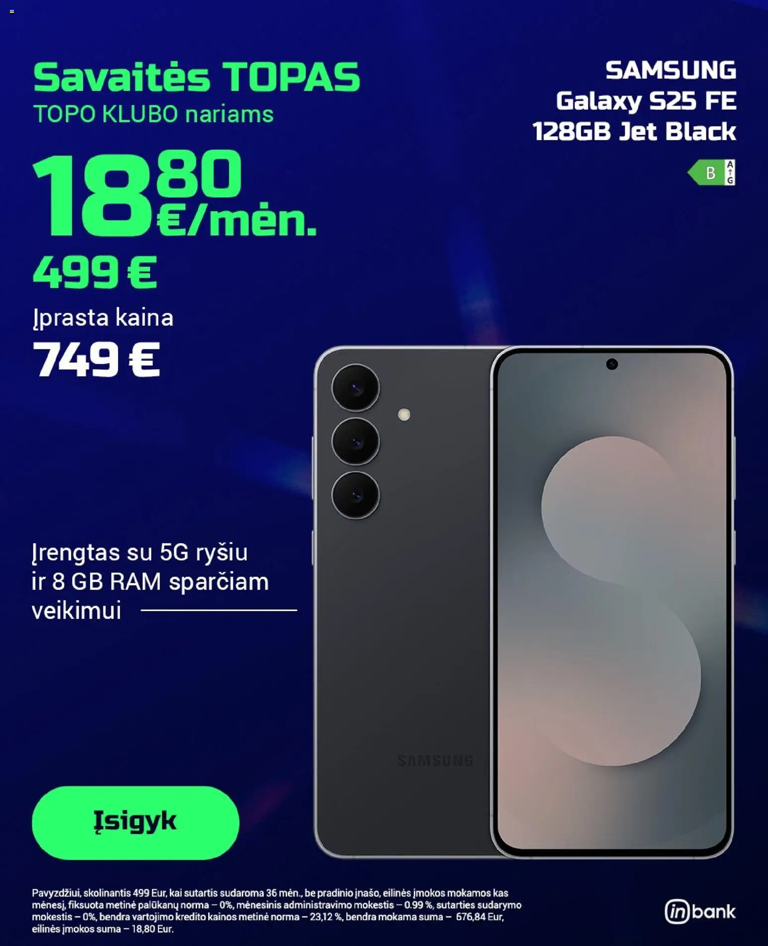 TOPOcentras parduotuvės leidinio Leidinys galiojančio nuo 2025.12.10 peržiūra