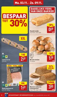 Voorbeeld van Folder week 45 van winkel Aldi geldig vanaf 03-11-2025 | Pagina: 9