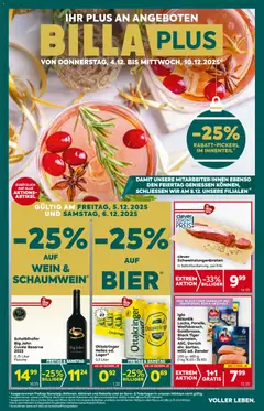 Vorschau der Angebote: Billa Plus Wien gültig ab 04.12.2025
