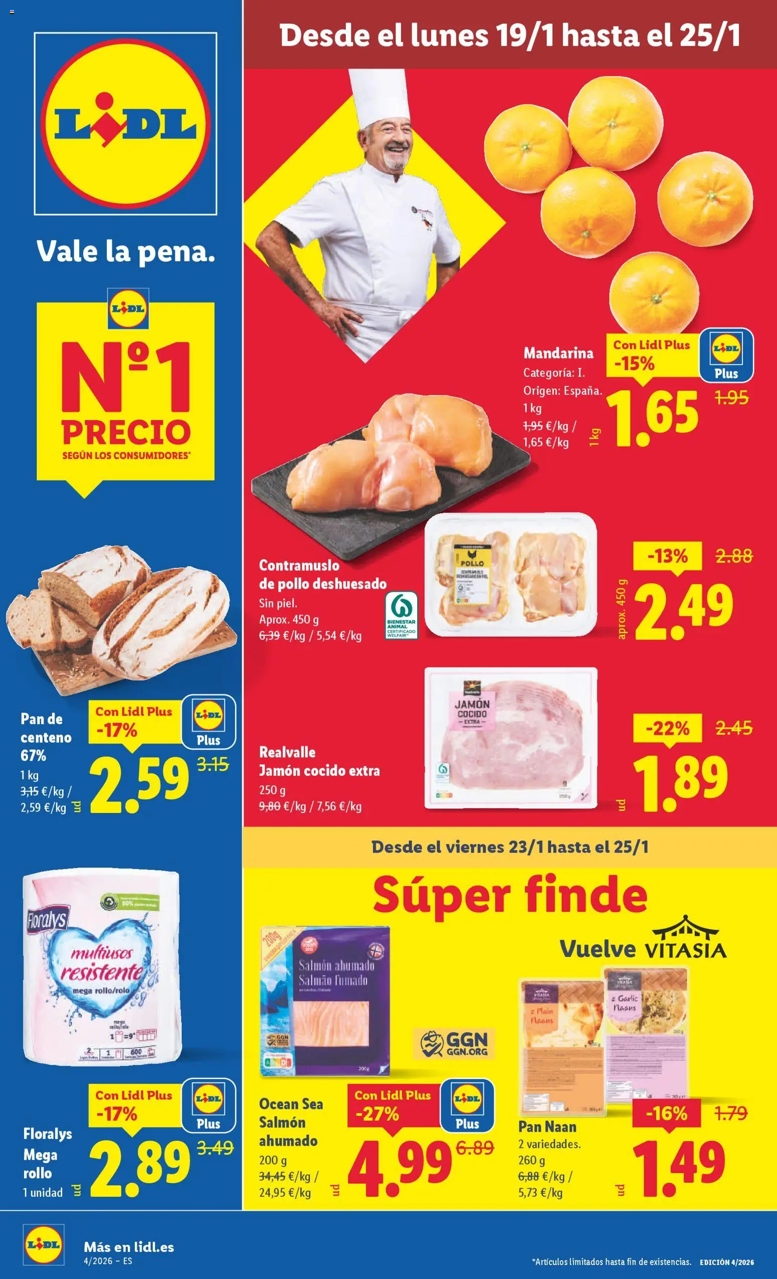 Vista previa del folleto de la tienda Lidl válido desde el 19/01/2026 
