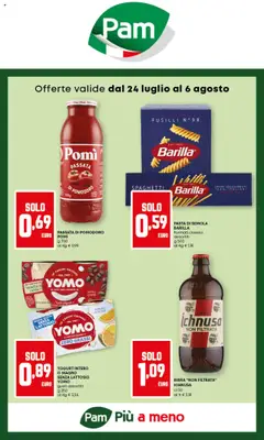 Anteprima dell'opuscolo Attuale volantino dal negozio PAM valido da 24/07/2025