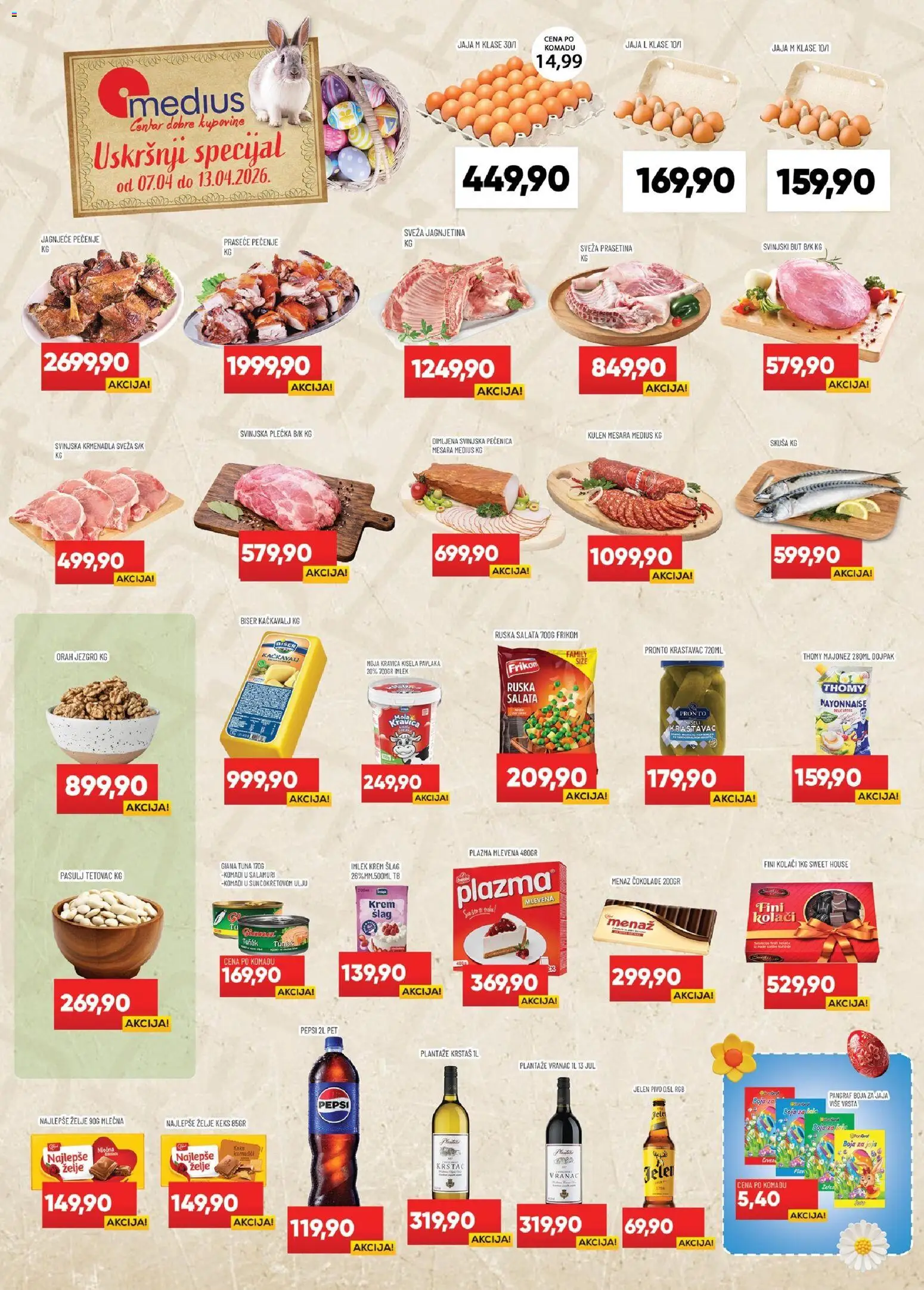 Pregled Medius kataloga - važi od 07.04.2026