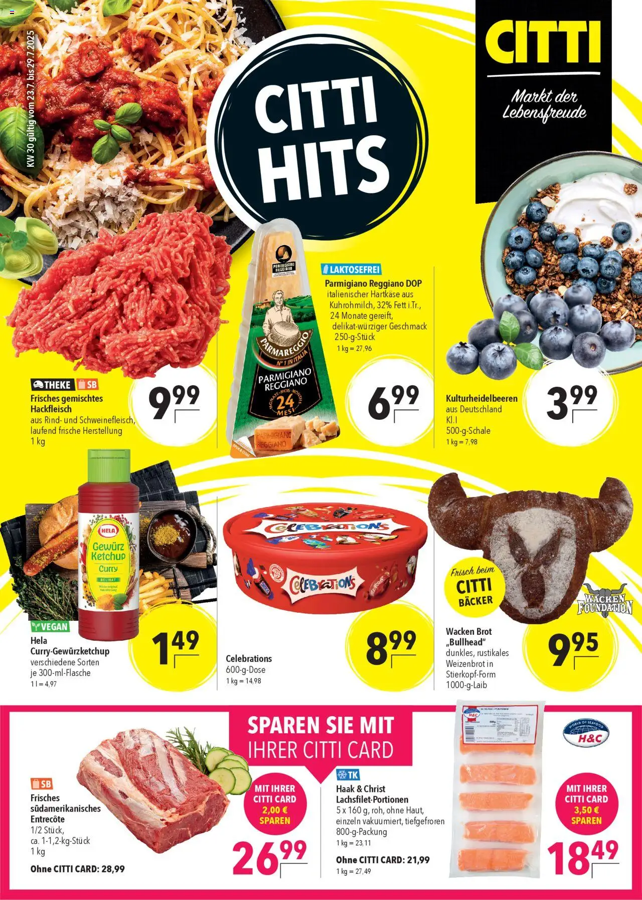 CITTI Markt Prospekt (vom 23.07.2025 - 29.07.2025)