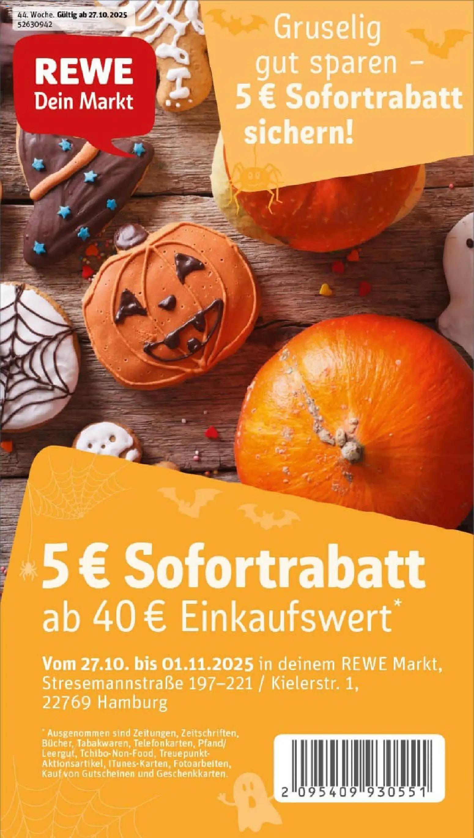REWE Prospekt ab 26.10.2025 nächste Woche - Prospekt Hamburg	