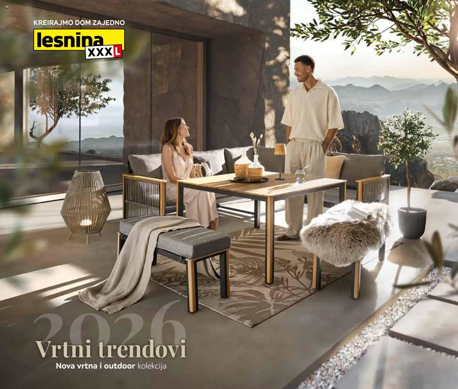 Pregled letka Vrtni trendovi 2026. trgovine Lesnina vrijedi od 06.02.2026