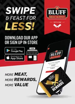 Preview of Bluff Meat Supply flyer valid from 01/04/2026