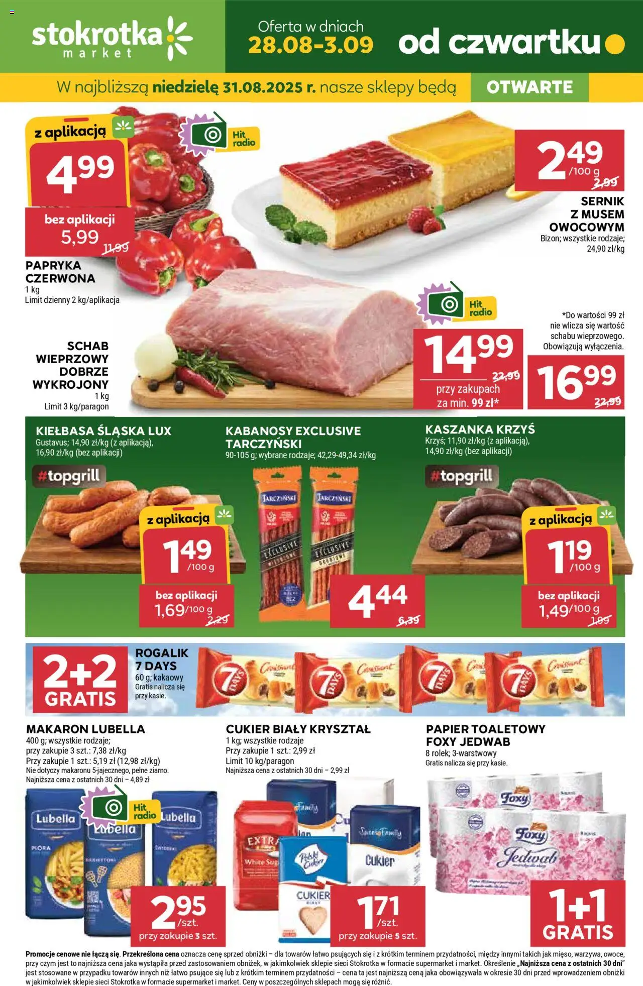 Stokrotka gazetka od czwartku 28.08.2025 >> "Market" - Numer strony 1