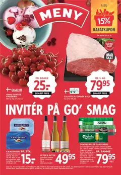 Eksempel på tilbudsavis Tilbudsavis fra butik Meny gyldig fra 01/08/2025