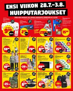 Kaupan Tokmanni Ensi viikon huipputarjoukset esikatselu, voimassa 28/07/2025