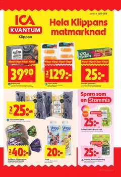 Förhandsgranska reklamblad Klippan från butik ICA Kvantum gäller från 16/02/2026