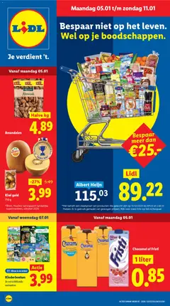 Voorbeeld van Folder week 2 van winkel Lidl geldig vanaf 05-01-2026