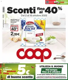Anteprima dell'opuscolo Volantino Genova dal negozio COOP valido da 02/10/2025