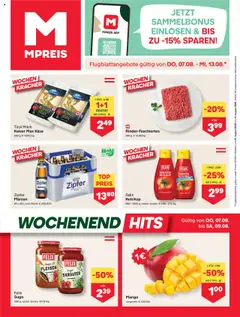 Vorschau der Angebote: MPREIS Flugblatt gültig ab 07.08.2025