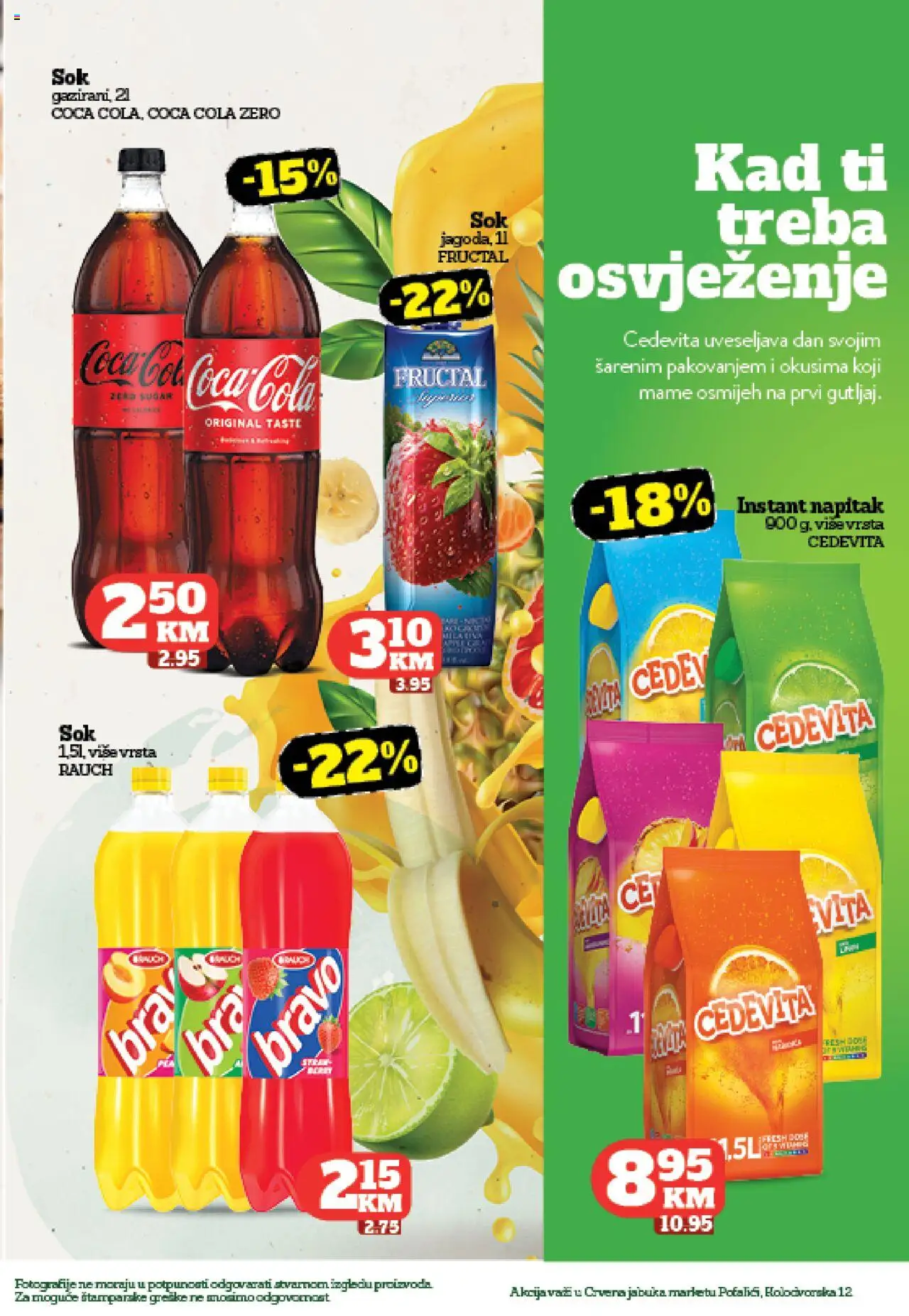 Pregled letka Katalog trgovine Crvena jabuka vrijedi od 2025.10.15