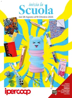Anteprima dell'opuscolo Inizia la scuola dal negozio Ipercoop valido da 27/08/2025