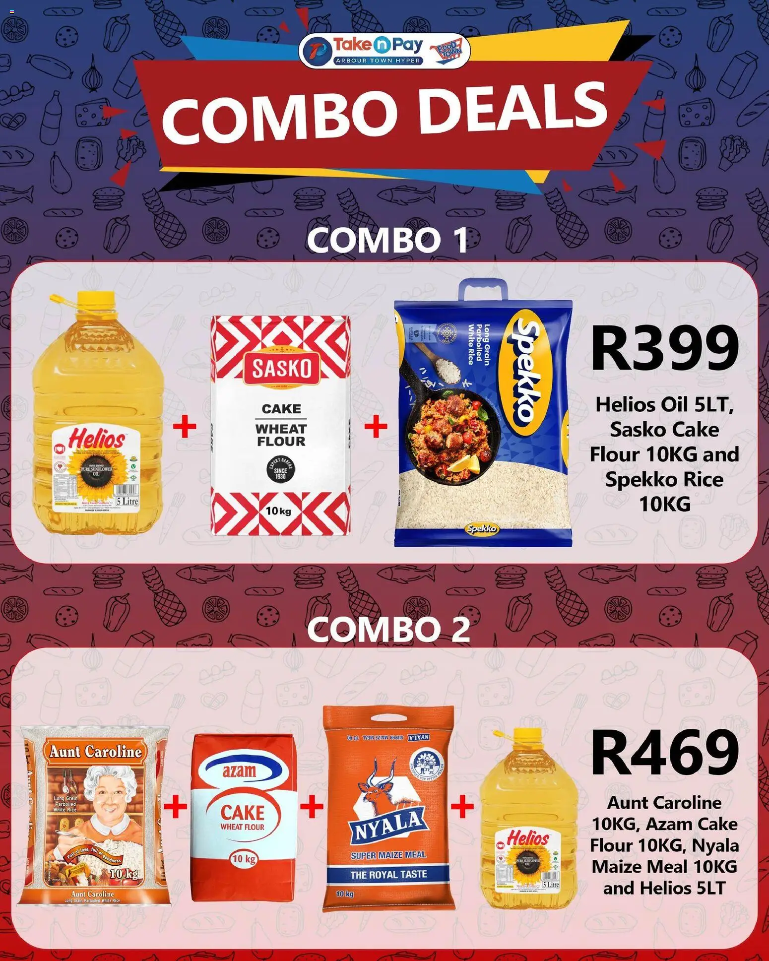 Take n Pay Combo Deals from 27/10 - 02/11/2025 > Promotions