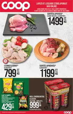 COOP Szolnok - COOP Szolnok akciós újság megtekintése, amely érvényes 2026.04.29.-től