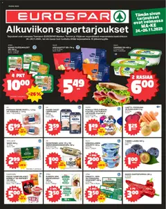 Kaupan Tokmanni EUROSPAR esikatselu, voimassa 24/11/2025
