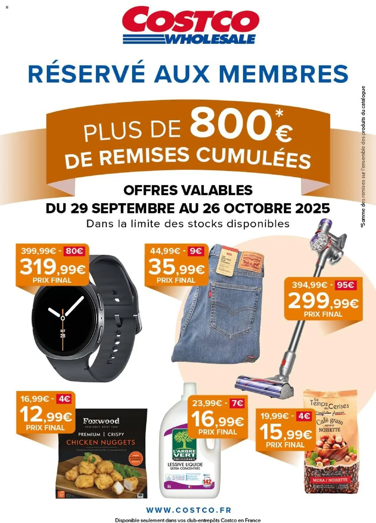 Catalogue de la boutique Costco valable du 29/09/2025 - Page numéro 1