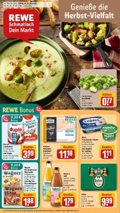 Vorschau von dem Prospekt des Geschäftes Rewe, gültig ab dem 19.10.2025