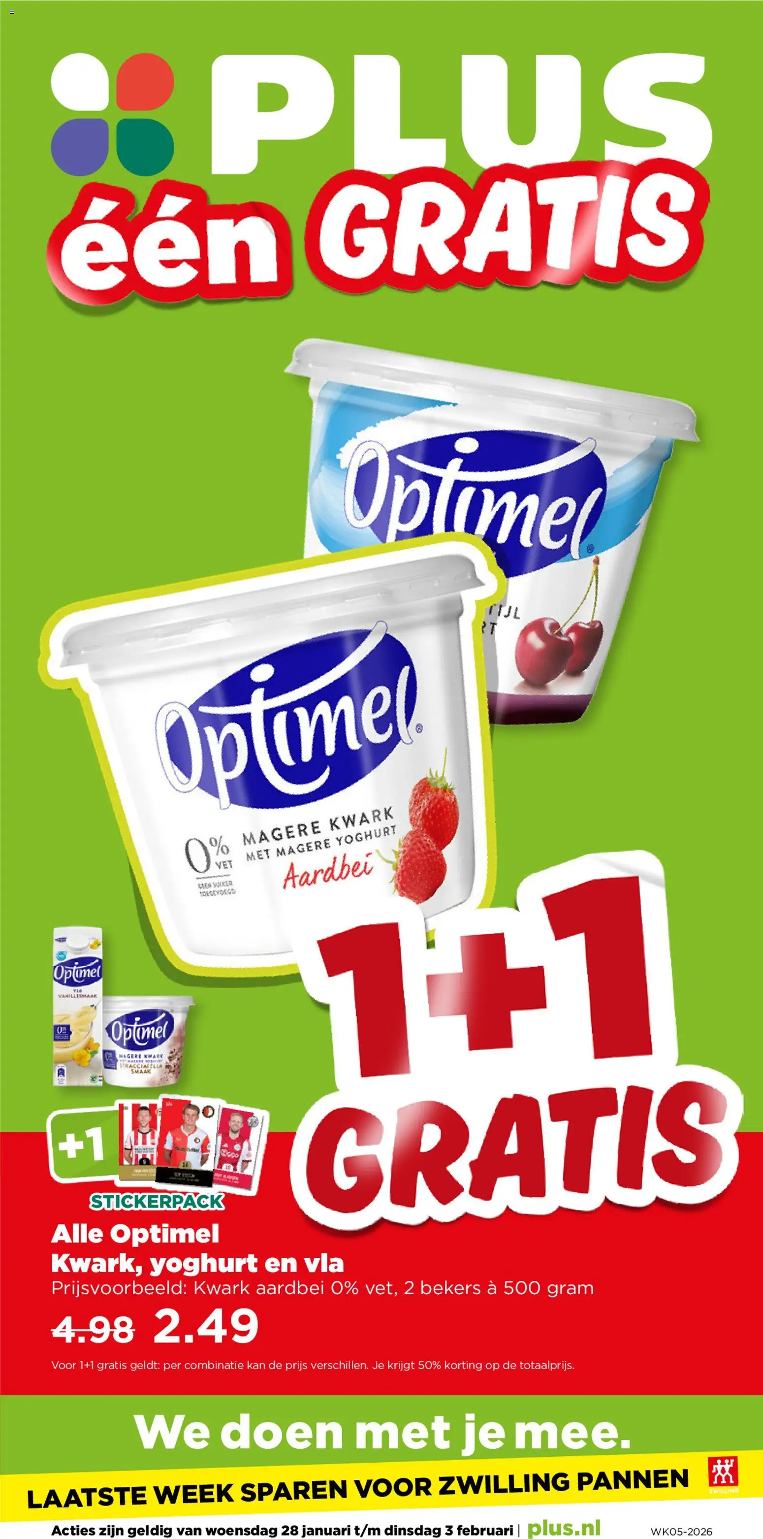 Voorbeeld van Folder week 5 van winkel Plus geldig vanaf 28-01-2026