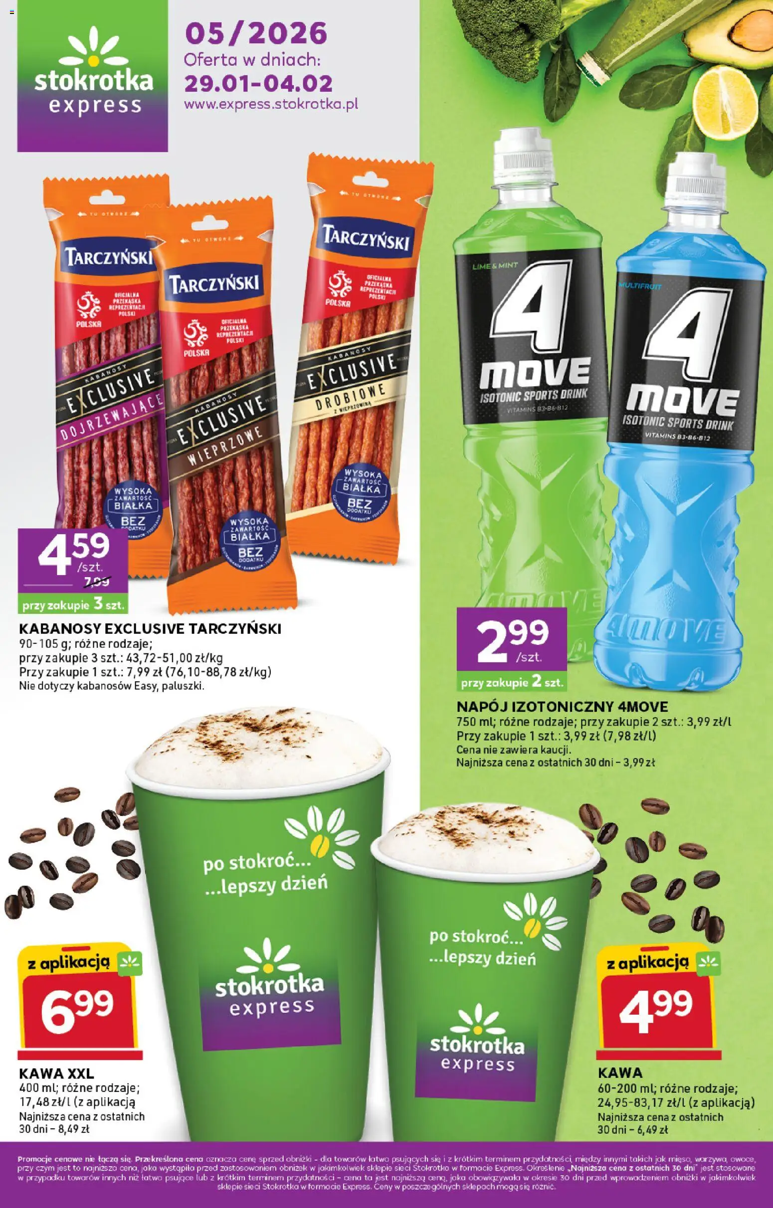 Pogląd gazetki "Express" ze sklepu Stokrotka ważnej od 29.01.2026