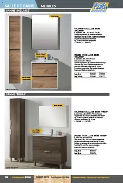 Prévisualisation de Catalogue du magasin Brico Cash formulaire valide 04/04/2025 | Page: 244