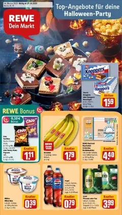 Vorschau von dem Prospekt des Geschäftes Rewe, gültig ab dem 26.10.2025