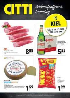 Vorschau von dem Prospekt des Geschäftes CITTI Markt, gültig ab dem 01.03.2026