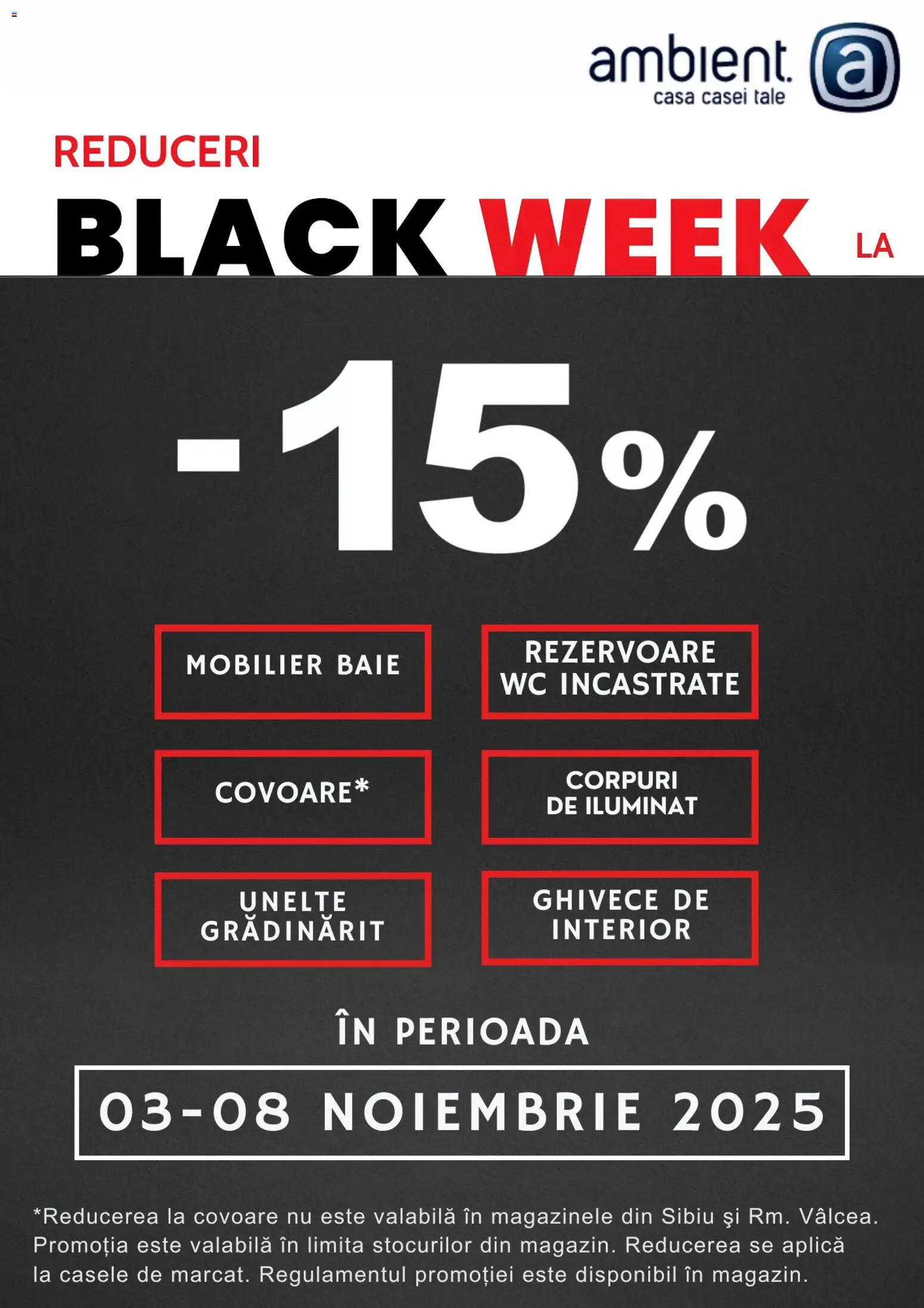 Previzualizarea de cataloage: Ambient Black Friday valabil de la 03.11.2025