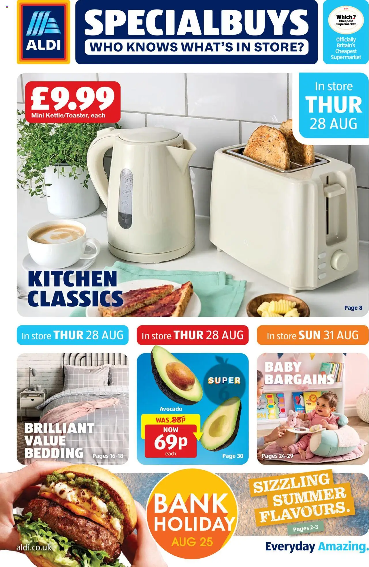 Aldi shop Weekly offers Scottish Specialbuys valid from 28/08/2025 - Page number 1