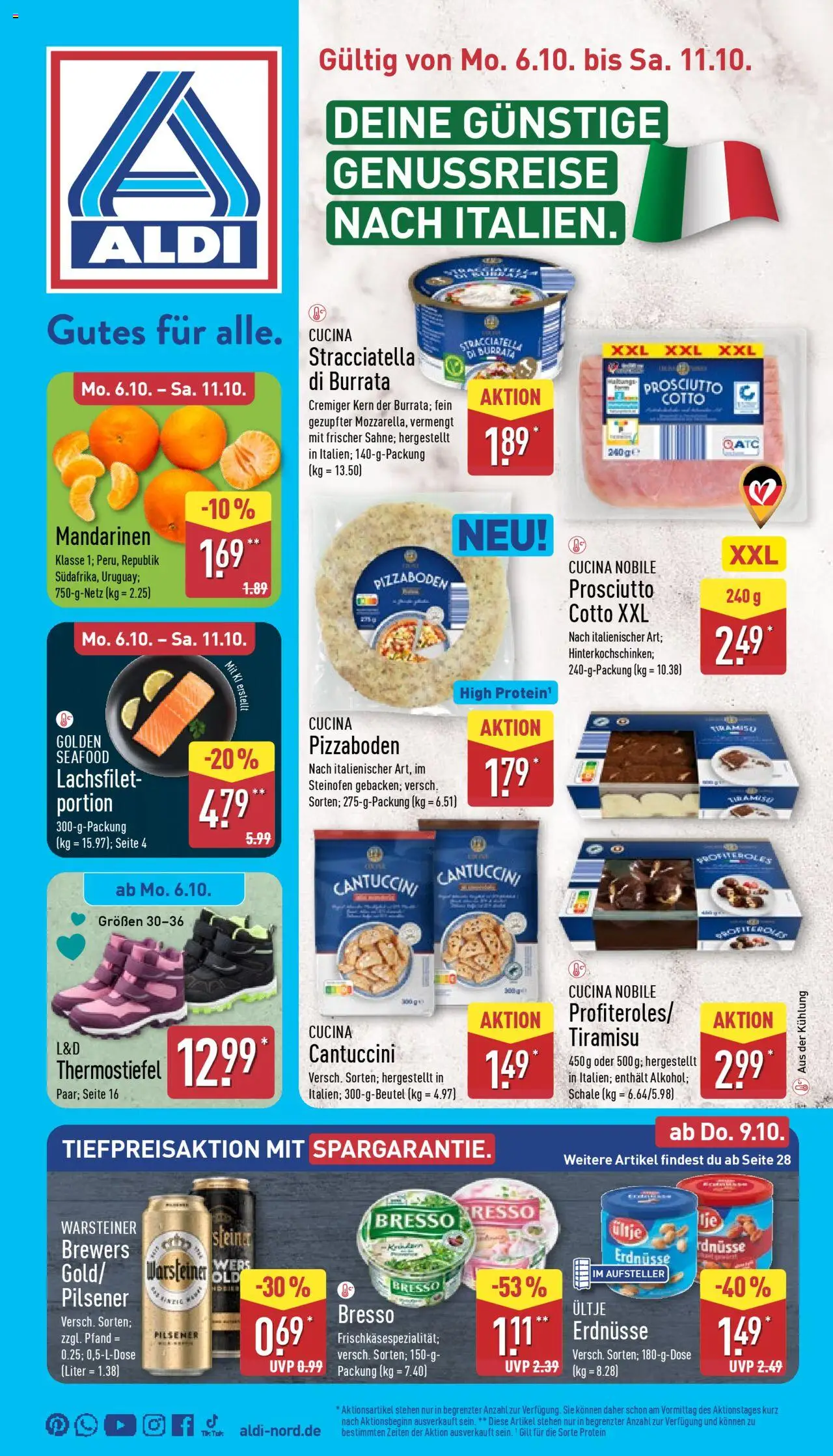 ALDI Prospekt ab 06.10.2025 zum Blättern: Prospekt