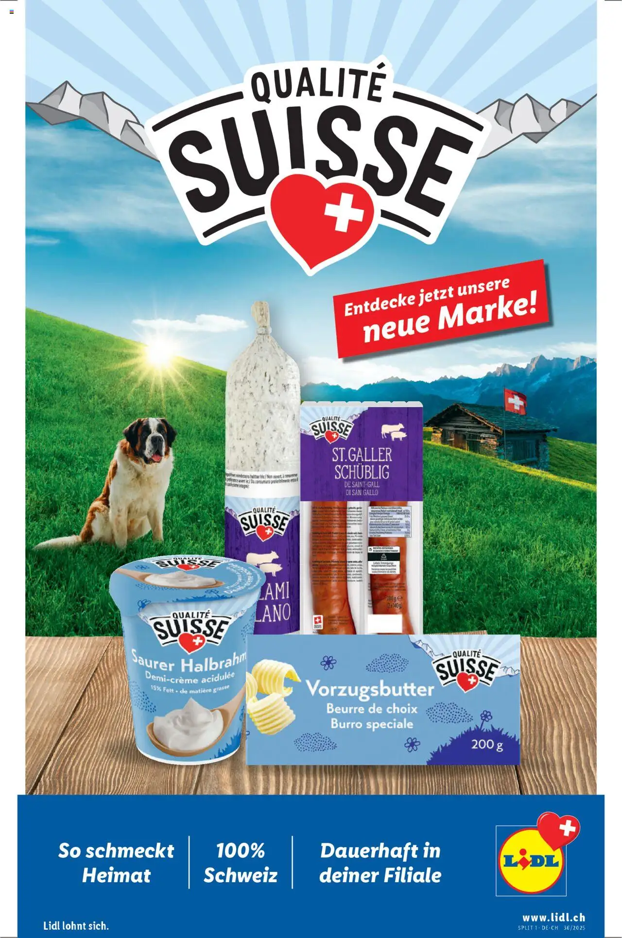 Lidl Aktionen Qualité Suisse ab 04.09.2025 - Seitennummer 1