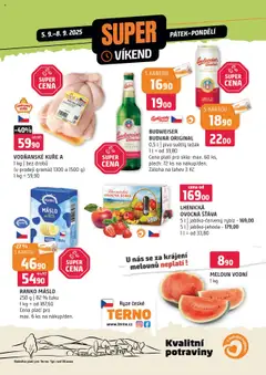 Náhled nabídky: Terno Super víkend platný od 05.09.2025
