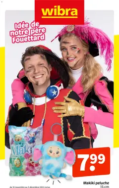 Voorbeeld van Publicité van winkel Wibra geldig vanaf 10/11/2025