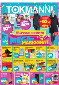 Kaupan Tokmanni Tarjoukset esikatselu, voimassa 12/01/2026