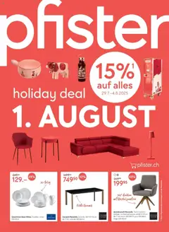 Vorschau des Merkblatts Prospekt Rotstift 3 DE vom Shop Pfister gültig von 29.07.2025 bis 04.08.2025